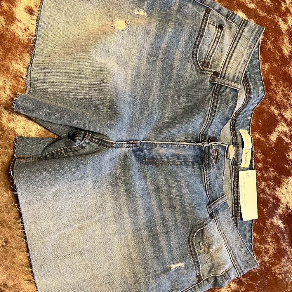 Cato Blue Jean Shorts for Women
